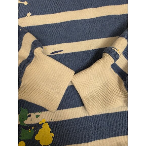 Polo Ralph Lauren Women's Small Cropped Boxy Limited Edition Hoodie Splatter - Picture 8 of 9